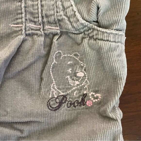 C&A x Disney Baby Girl Lined Winnie the Pooh Corduroy Pants Size 3 Months - Picture 3 of 8